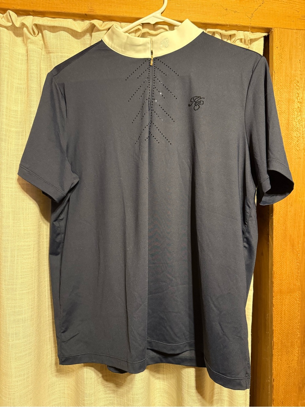 Windsor Short Sleeve Crystal Show top